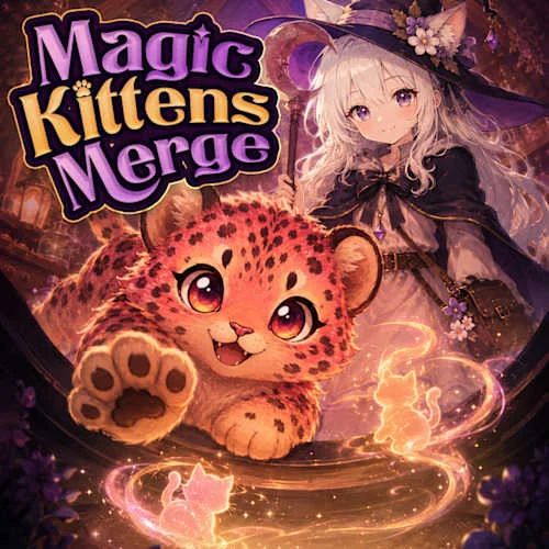 Jaquette du jeu Magic Kittens Merge sur Nintendo Switch