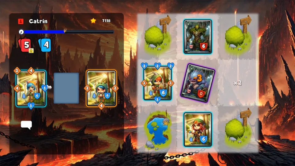 Capture d’écran de Tiny Titans – Card Rumble, 2 sur 6