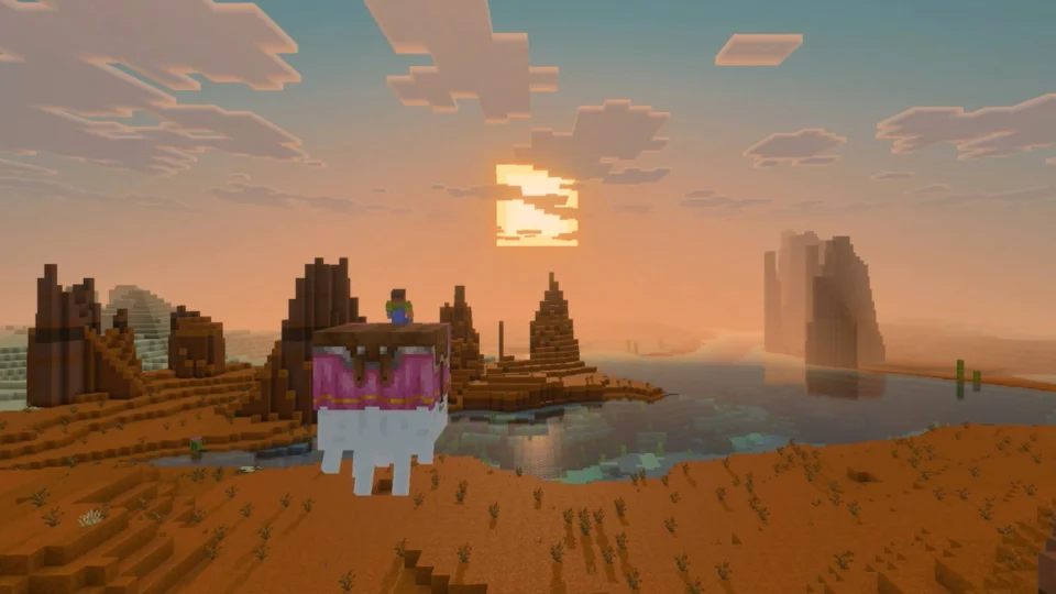 Capture d’écran de Minecraft, 2 sur 6