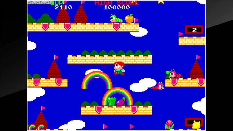 Capture d’écran de Arcade Archives RAINBOW ISLANDS, 1 sur 6