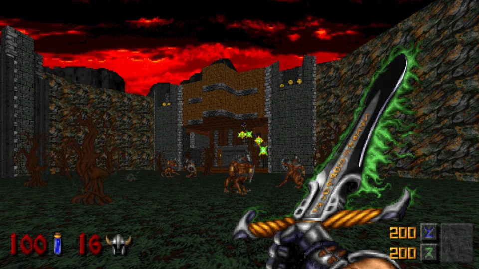 Capture d’écran de Heretic + Hexen, 4 sur 6