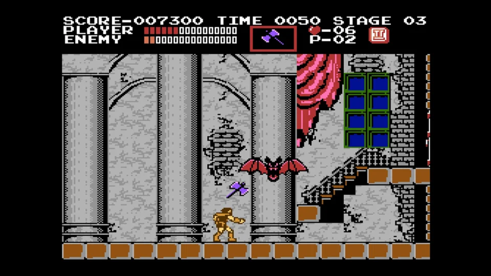 Capture d’écran de Castlevania Anniversary Collection, 3 sur 6
