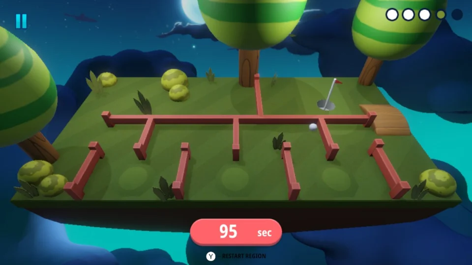 Capture d’écran de Tilt it! Golf, 4 sur 6