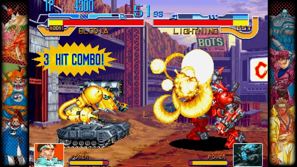 Capture d’écran de Capcom Fighting Collection, 6 sur 6