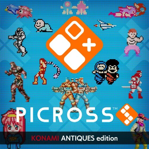 Jaquette du jeu PICROSS S KONAMI ANTIQUES edition sur Nintendo Switch