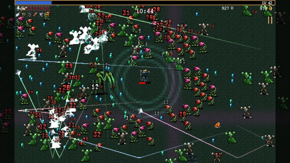 Capture d’écran de Vampire Survivors, 4 sur 6