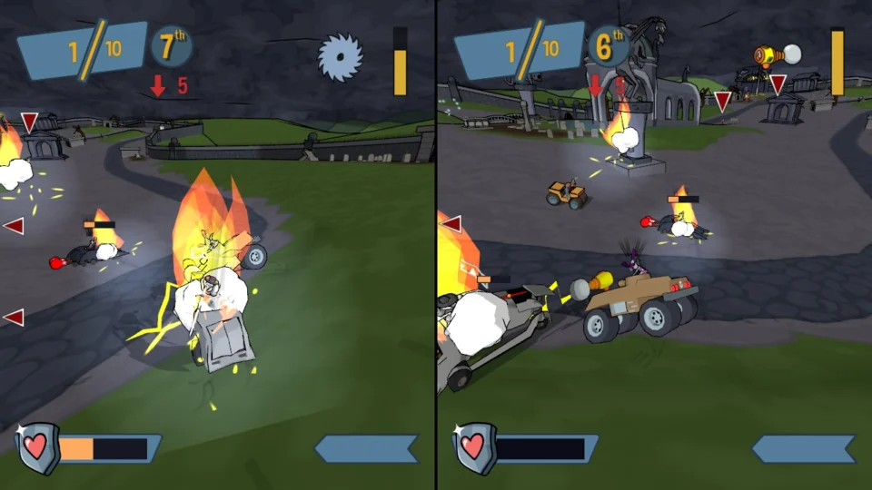 Capture d’écran de Cel Damage HD, 5 sur 6