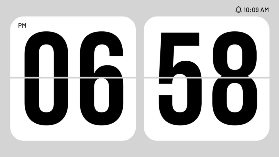 Capture d’écran de AAA Clock, 3 sur 6