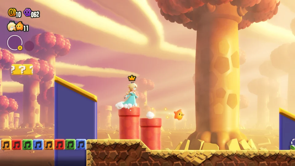 Capture d’écran de Super Mario Bros. Wonder – Nintendo Switch 2 Edition + Rendez-vous au parc Bellabel, 7 sur 8