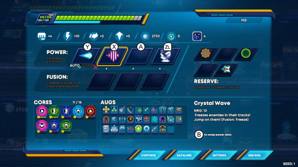 Capture d’écran de 30XX, 5 sur 6