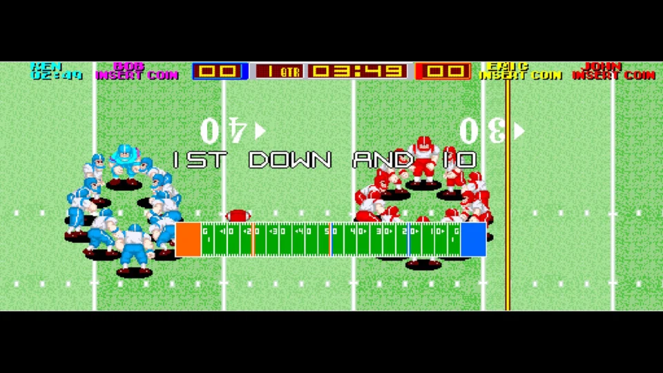 Capture d’écran de Arcade Archives TECMO BOWL, 3 sur 6