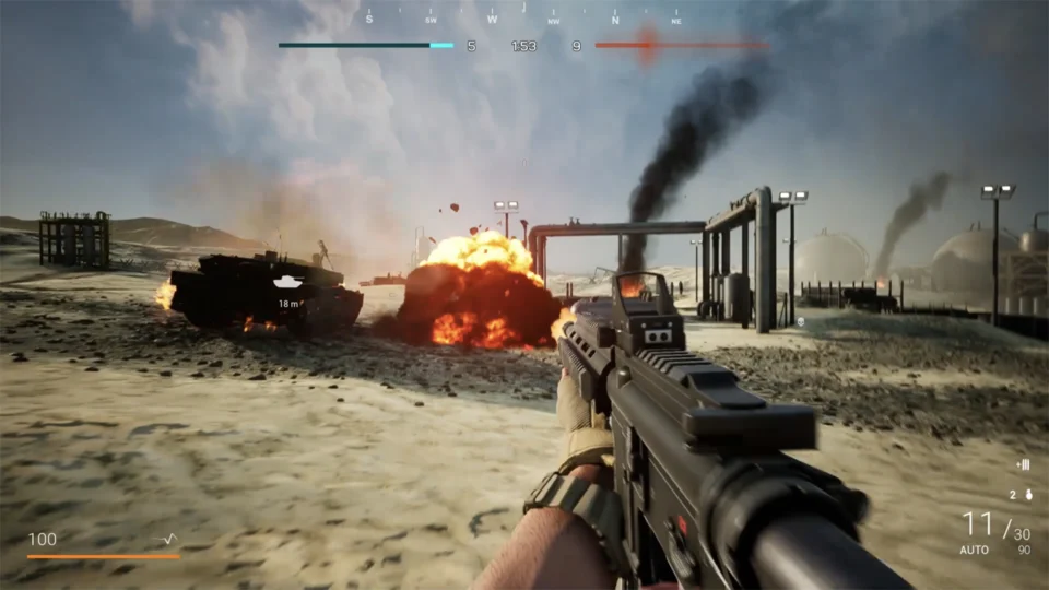 Capture d’écran de Combat Zone, 1 sur 6