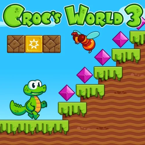 Jaquette du jeu Croc’s World 3 sur Nintendo Switch