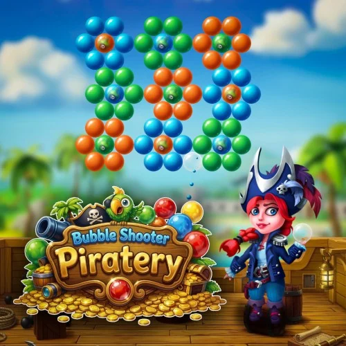 Jaquette du jeu Bubble Shooter Piratery sur Nintendo Switch