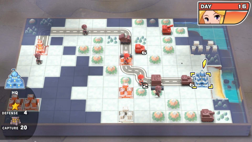 Capture d’écran de Advance Wars 1+2: Re-Boot Camp, 7 sur 8