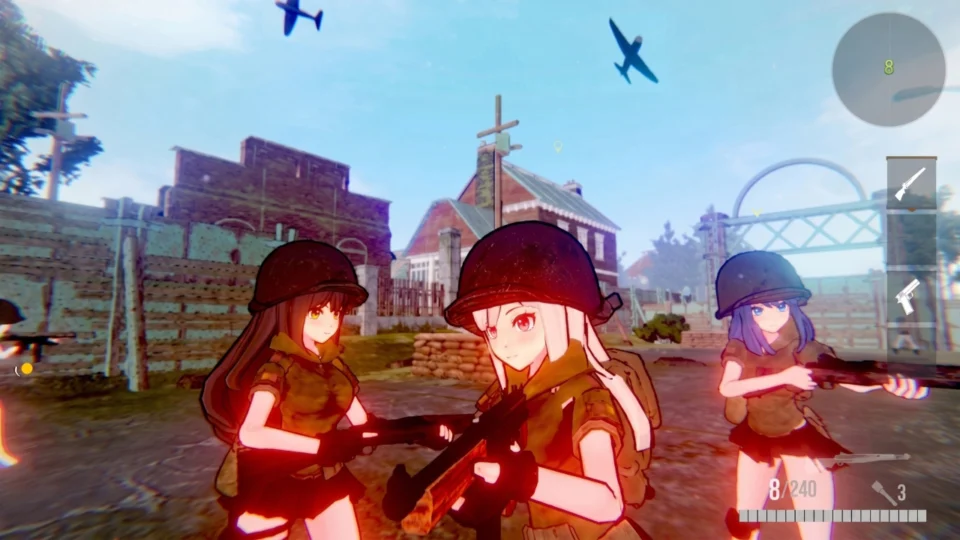 Capture d’écran de Girls Wars 1939, 4 sur 5