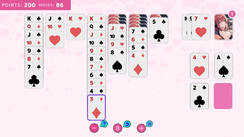 Capture d’écran de Hentai Solitaire, 3 sur 4