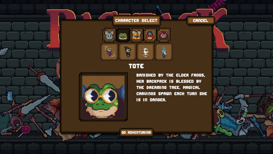 Capture d’écran de Backpack Hero, 3 sur 6