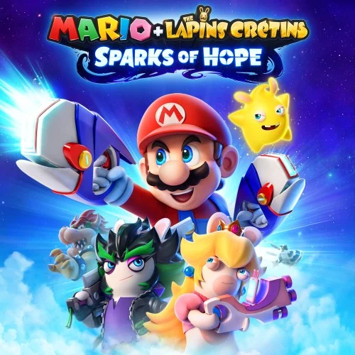 Jaquette du jeu Mario + The Lapins Crétins Sparks of Hope sur Nintendo Nintendo Switch