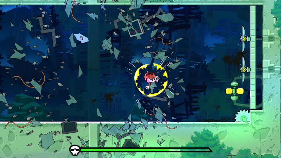 Capture d’écran de Super Meat Boy Forever, 2 sur 6