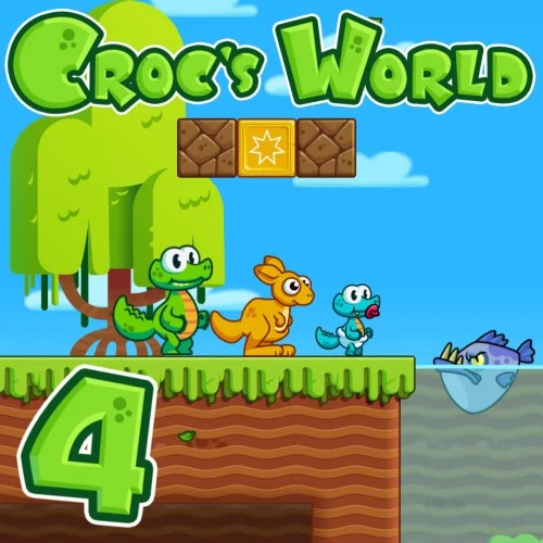Jaquette du jeu Croc’s World 4 sur Nintendo Switch