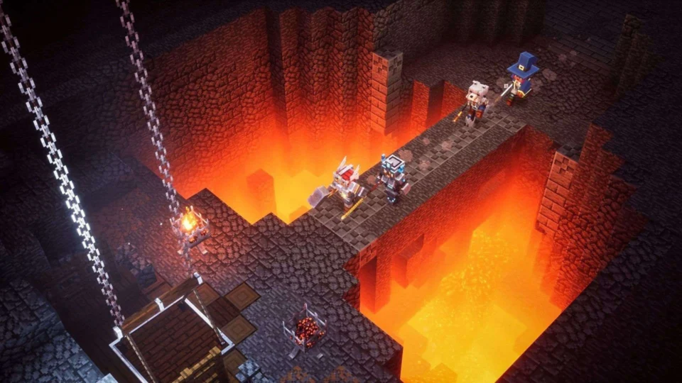 Capture d’écran de Minecraft Dungeons, 1 sur 6