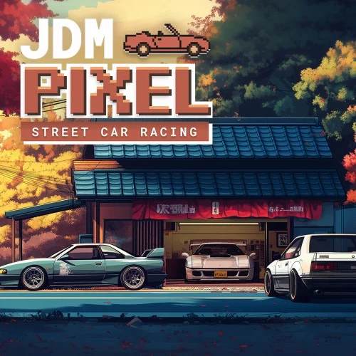 Jaquette du jeu JDM Pixel Street Car Racing sur Nintendo Switch
