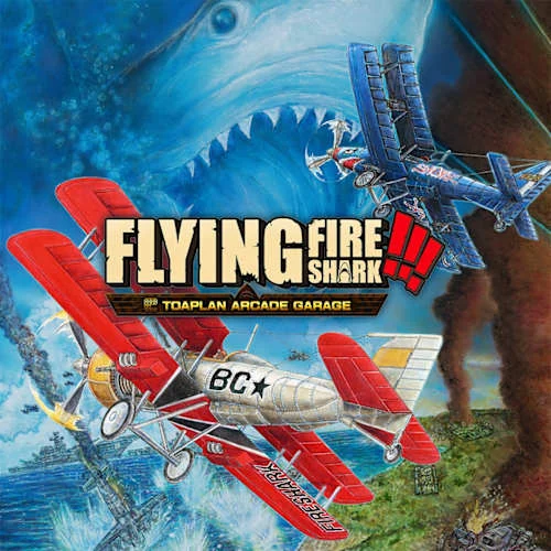 Jaquette du jeu Toaplan Arcade Garage: Flying Fire Shark sur Nintendo Switch