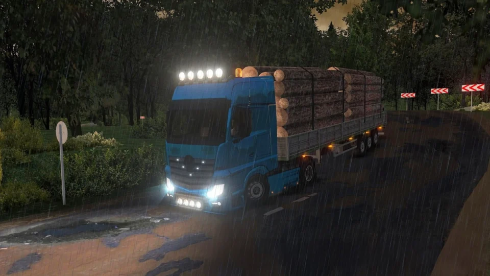 Capture d’écran de Truck Simulator: European Roads, 2 sur 5