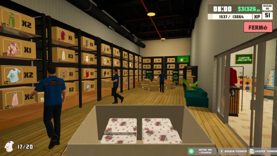 Capture d’écran de siMarket Cloth Store Simulator, 4 sur 6