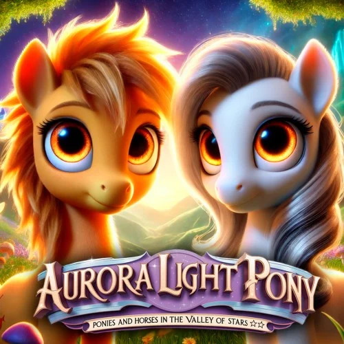Jaquette du jeu Aurora Light Pony: Ponies and Horses in the Valley of Stars sur Nintendo Switch