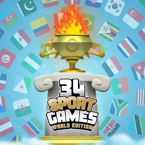 Jaquette du jeu 34 Sports Games – World Edition sur Nintendo Nintendo Switch