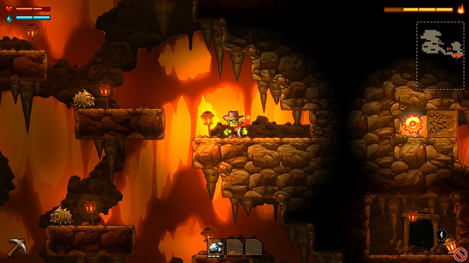 Capture d’écran de SteamWorld Dig, 6 sur 6