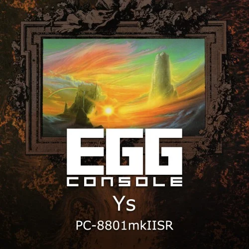Jaquette du jeu EGGCONSOLE Ys PC-8801mkIISR sur Nintendo Switch