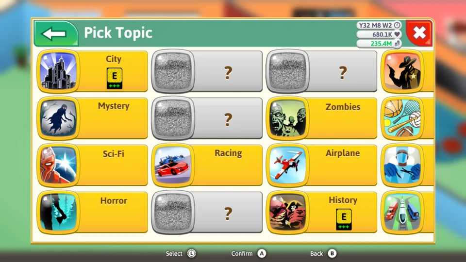 Capture d’écran de Game Dev Tycoon, 4 sur 6