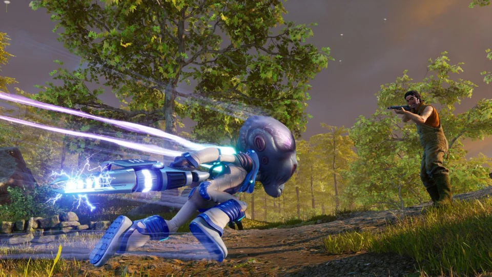 Capture d’écran de Destroy All Humans!, 3 sur 6