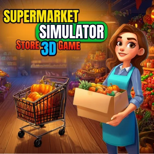 Jaquette du jeu Supermarket Simulator Store Game 3D sur Nintendo Switch