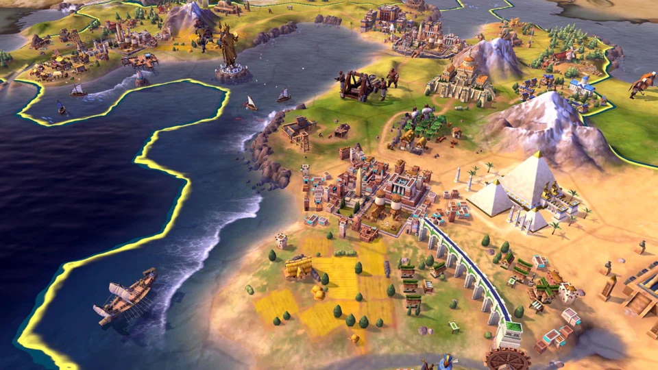 Capture d’écran de Sid Meier&rsquo;s Civilization VI, 1 sur 5