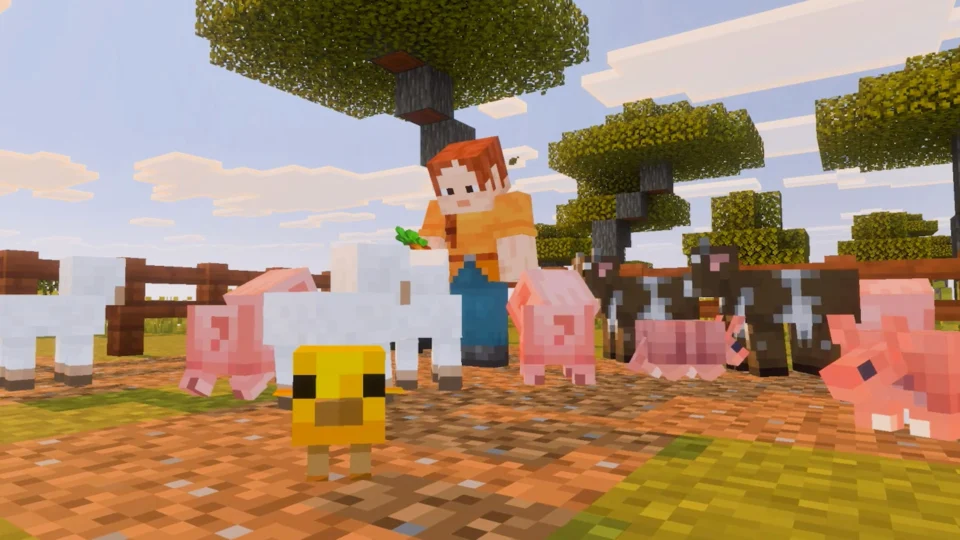 Capture d’écran de Minecraft, 4 sur 6