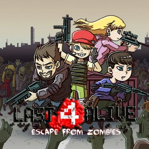 Jaquette du jeu Last 4 Alive: Escape From Zombies sur Nintendo Switch