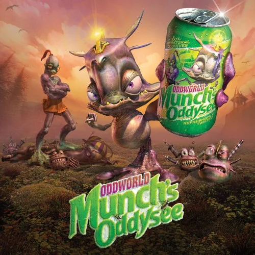 Jaquette du jeu Oddworld: Munch’s Oddysee sur Nintendo Switch