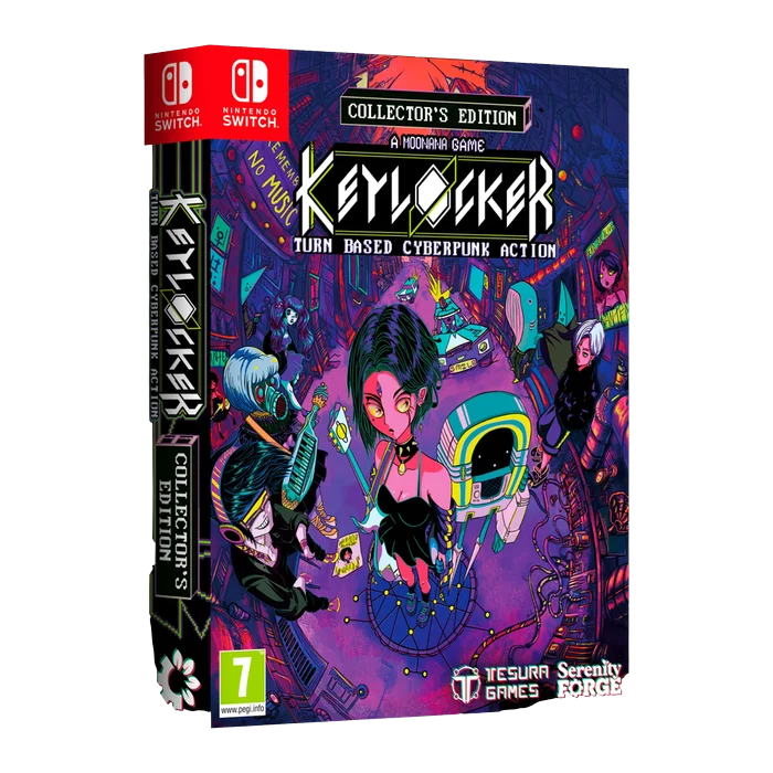Édition collector Keylocker | Turn Based Cyberpunk Action