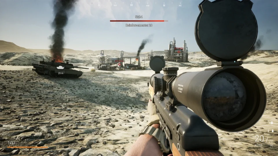 Capture d’écran de Combat Zone, 6 sur 6