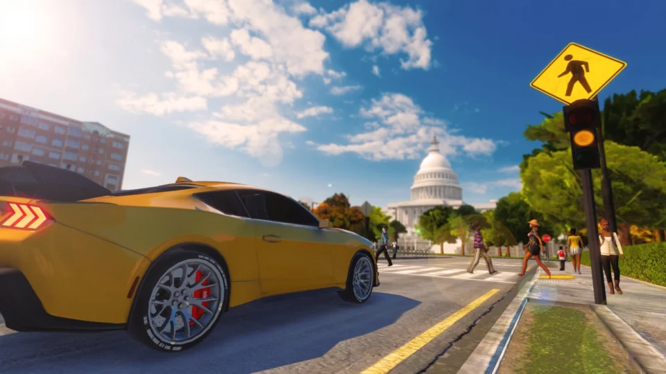 Capture d’écran de Car Simulator : Driving School, 5 sur 6